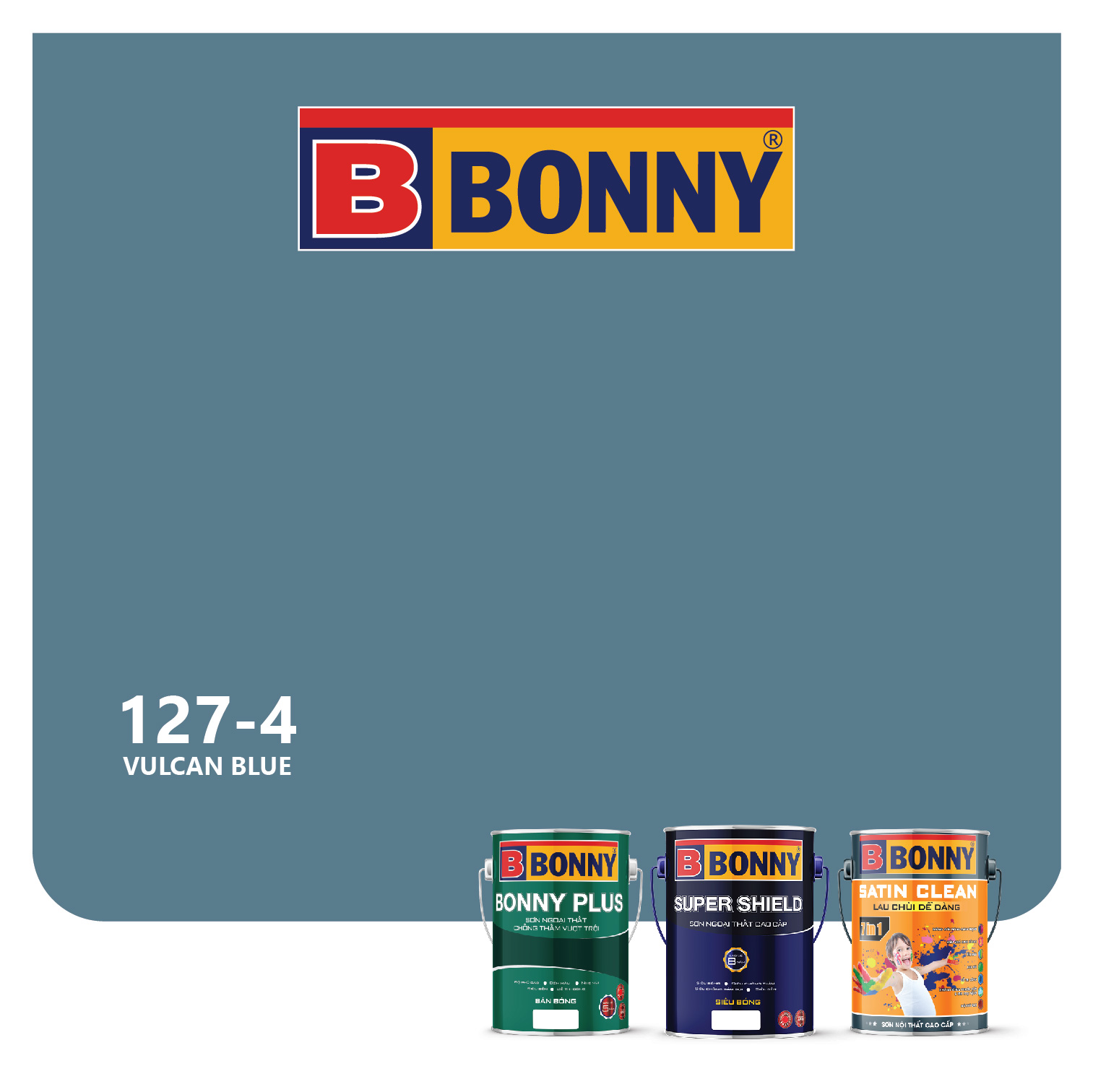 Bảng màu sơn Bonny