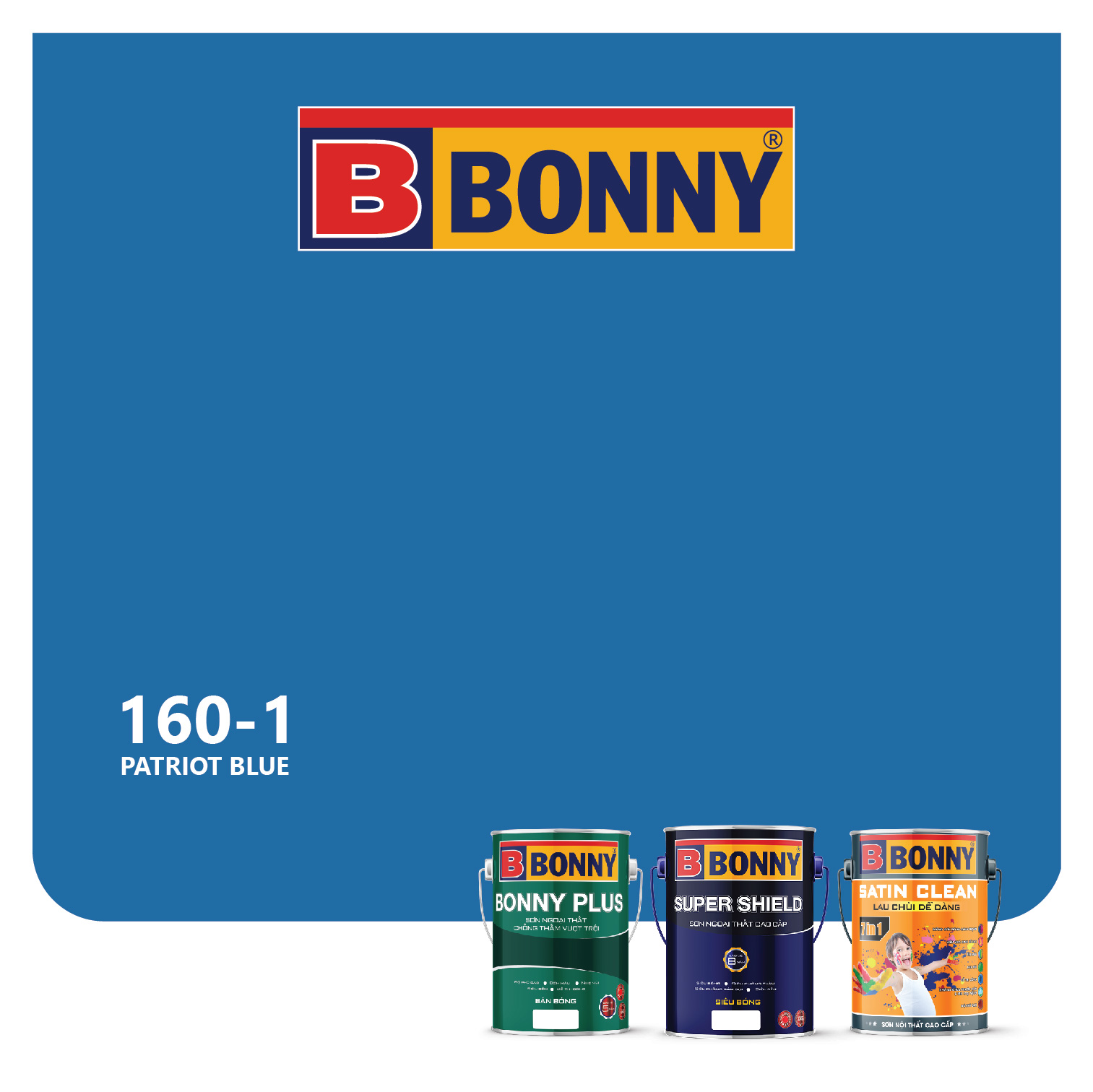 Bảng màu sơn Bonny